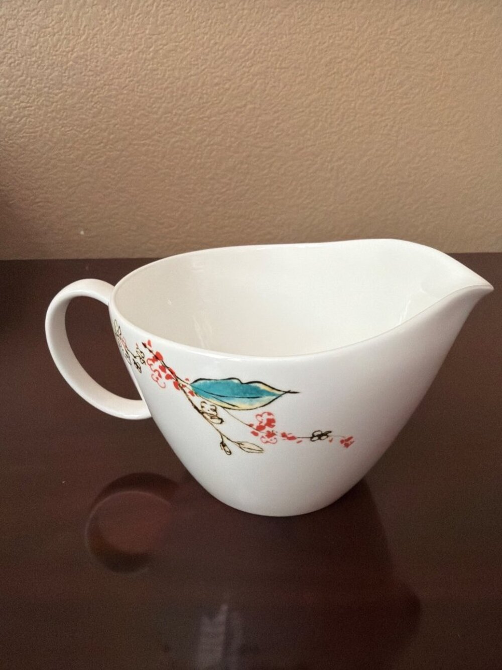 Lenox "Chirp" 16 oz Bone China Gravy Boat Pre-owned No Box - Picture 3 of 11